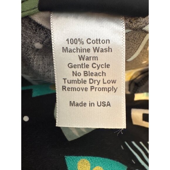 Retrolicious XS Christmas Village Party Dress Cotton Black NWT - Picture 5 of 14